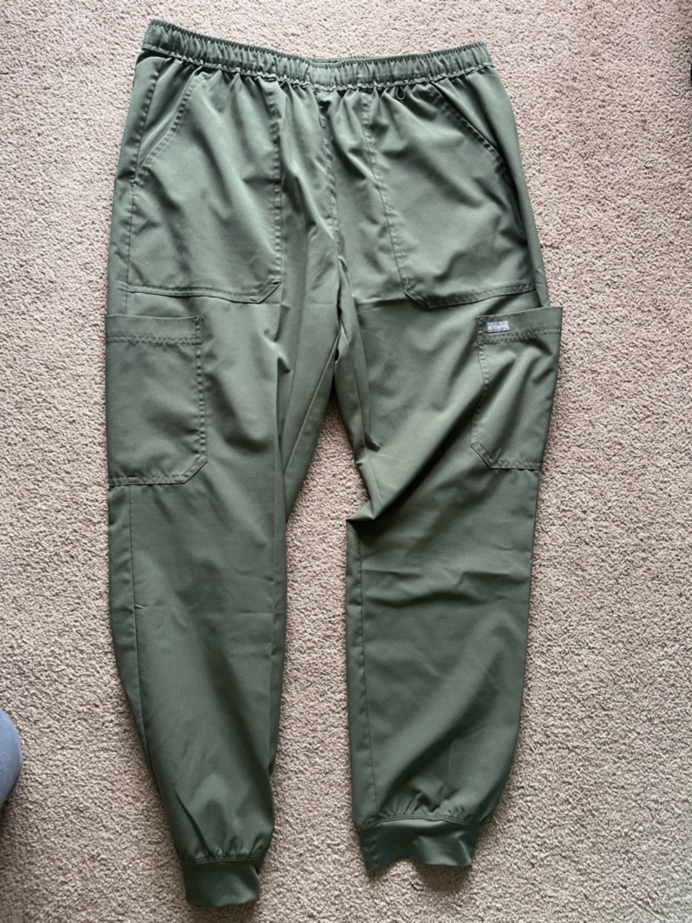 maevn Men's Olive Green Scrubs - Jogger Pants